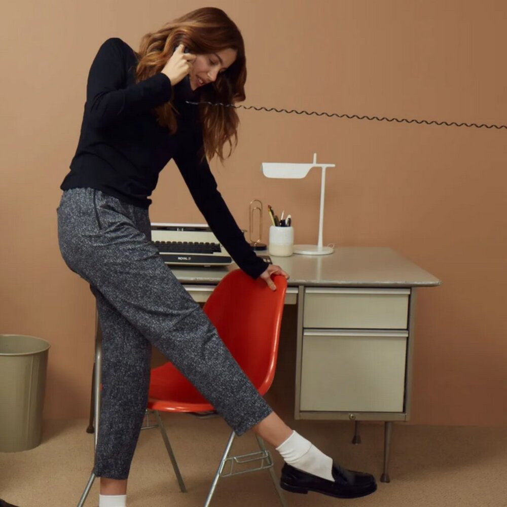 Outdoor Voices Stretch Crepe Track Pant (Rectrek) Medium